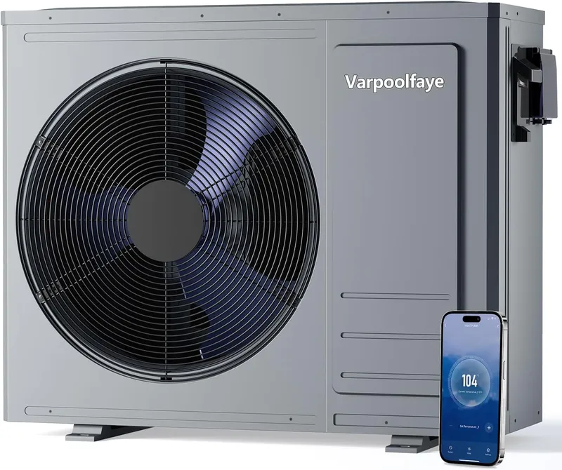 Varpoolfaye 35100 BTU Electric Pool Heater for Inground Pool